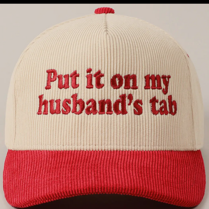 Put It On My Husband's Tab